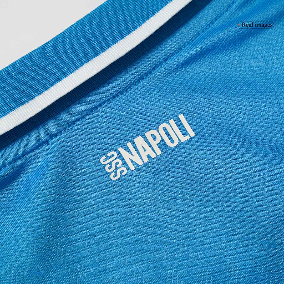 Kid's Napoli Home  Soccer Jersey Kit(Jersey+Shorts) 2024/25 Top Soccer Jerseys Store