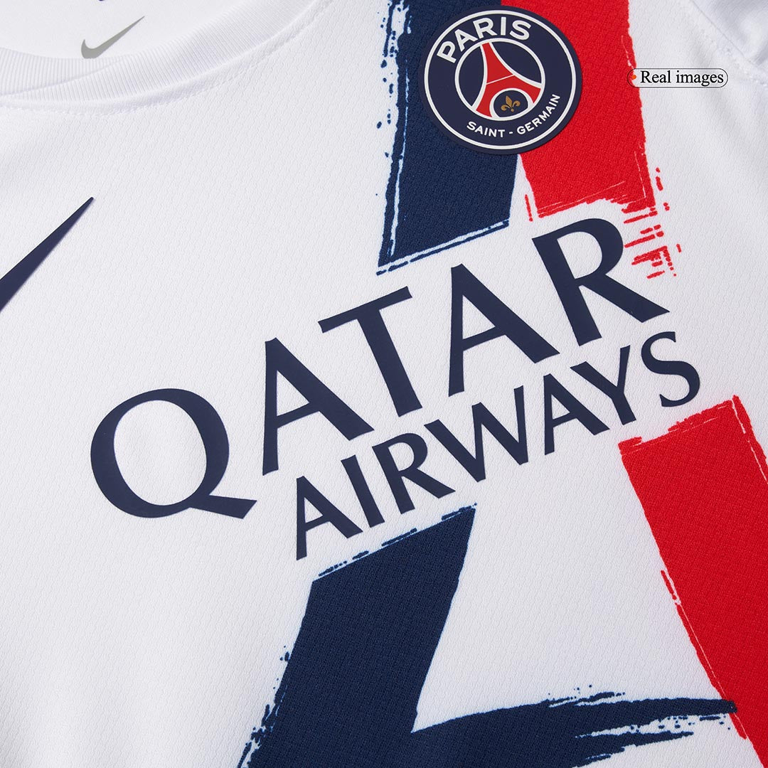 Kid's PSG Away  Soccer Jersey Kit(Jersey+Shorts+Socks) 2024/25 Top Soccer Jerseys Store
