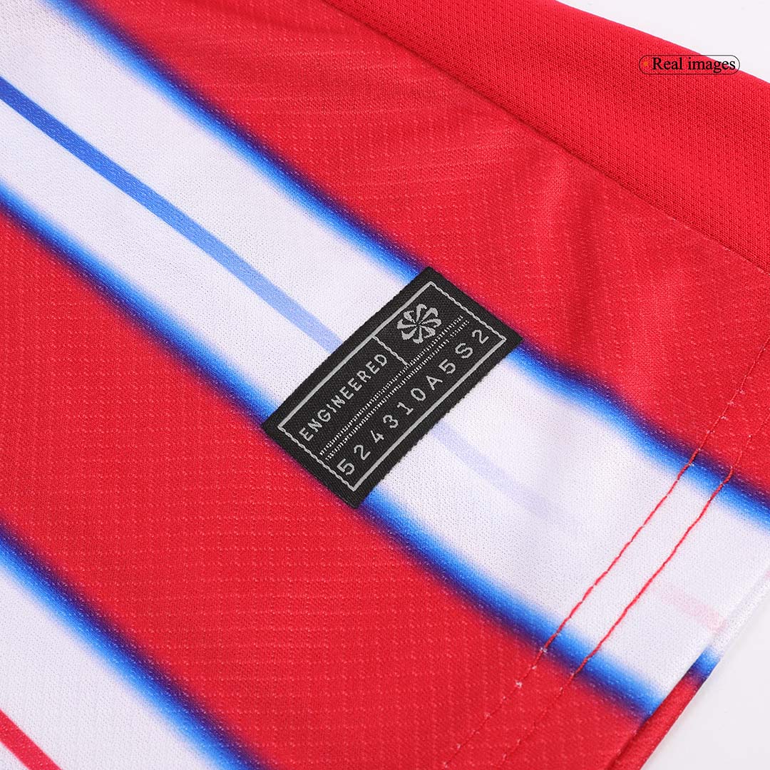 Kid's Atletico Madrid Home  Soccer Jersey Kit(Jersey+Shorts+Socks) 2024/25 Top Soccer Jerseys Store