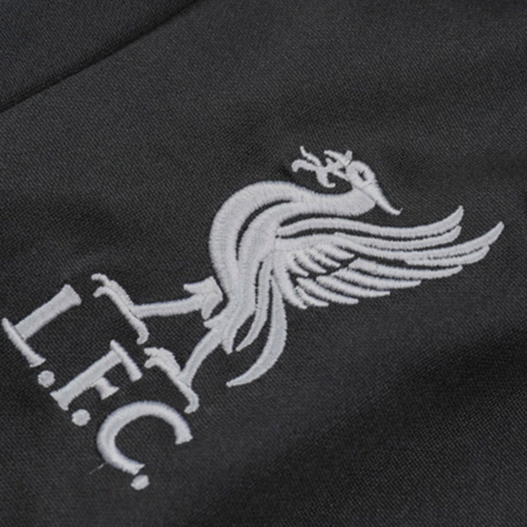 Kid's Liverpool Zipper Sweatshirt Kit(Top+Pants) 2024/25 Top Soccer Jerseys Store