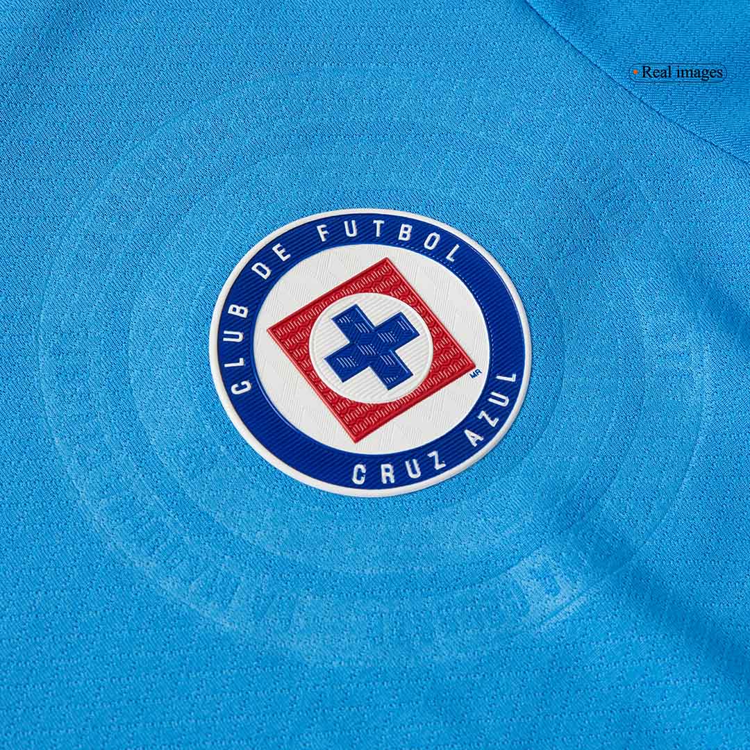 Kid's Cruz Azul Home  Soccer Jersey Kit(Jersey+Shorts) 2024/25 Top Soccer Jerseys Store
