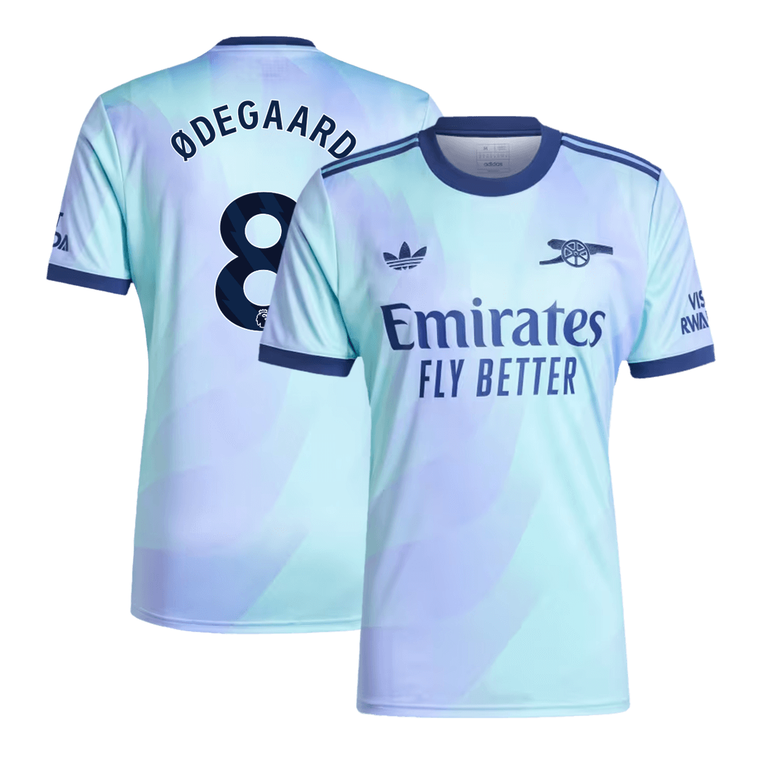 ?DEGAARD #8 Arsenal Third Away  Soccer Jersey 2024/25 Top Soccer Jerseys Store