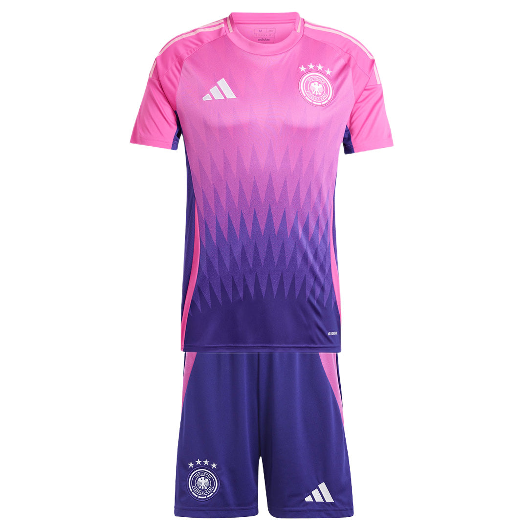 Dziecięcy zestaw koszulek wyjazdowych Niemcy (koszulka + spodenki) Euro 2024 Top Soccer World Shop