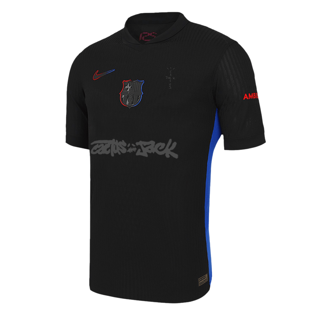 Player Version Barcelona X Travis Scott Away Soccer Jersey 2024/25