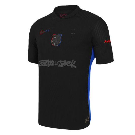 Player Version Barcelona X Travis Scott Away Soccer Jersey 2024/25