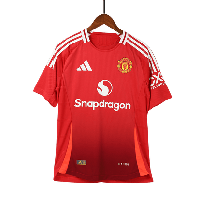 Player Version Manchester United Home  Soccer Jersey Kit(Jersey+Shorts) 2024/25 Top Soccer Jerseys Store