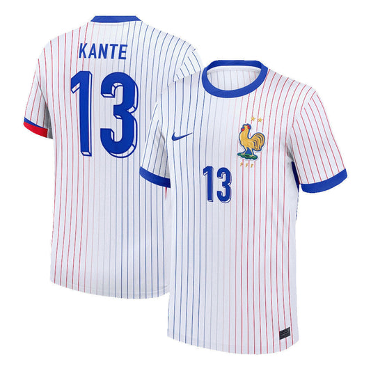 [Super Quality] Men's France KANTE #13 Away Soccer Jersey Euro 2024