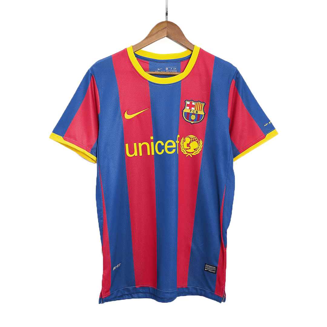 Retro XAVI #6 2010/11 Barcelona Home  Soccer Jersey Top Soccer Jerseys Store