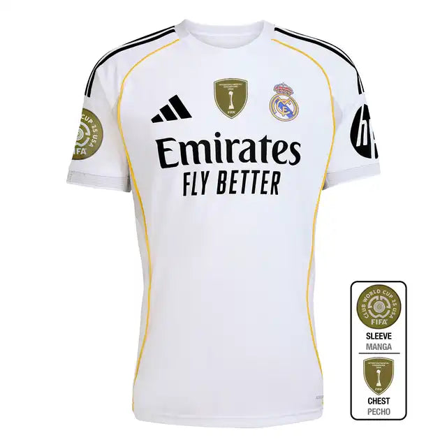 Real Madrid 2025/26 Home Soccer Jersey