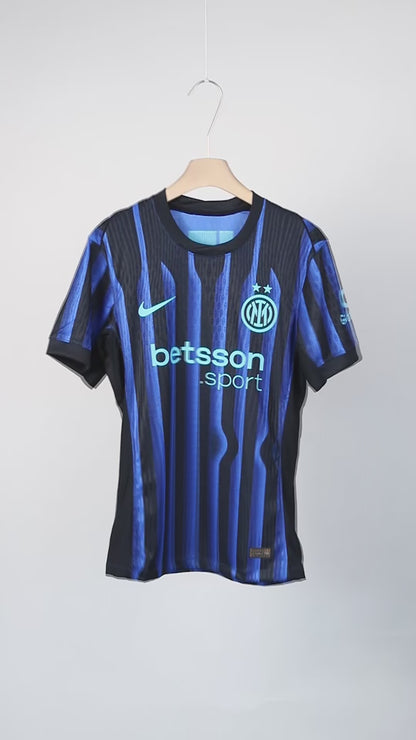 Player Version Inter Milan Home Soccer Jersey 2025/26