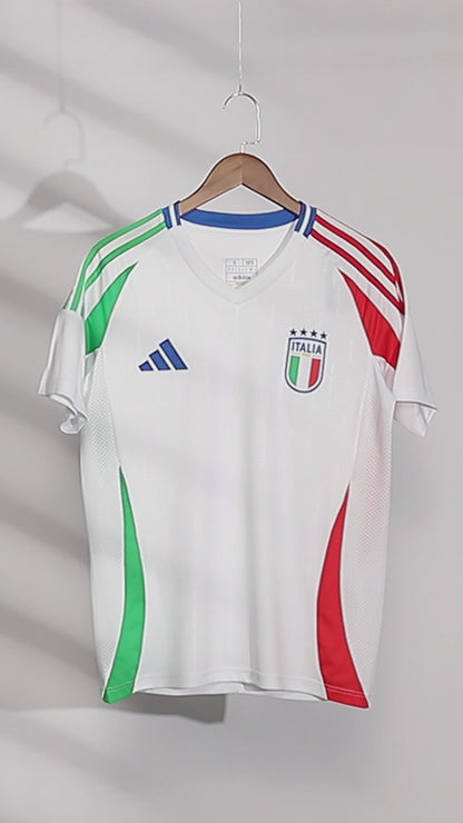 Italy Away Soccer Jersey (Jersey+Shorts+Socks) EURO 2024