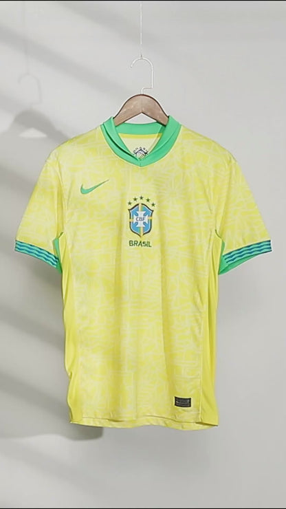 Brazil Home Soccer Jersey 2024