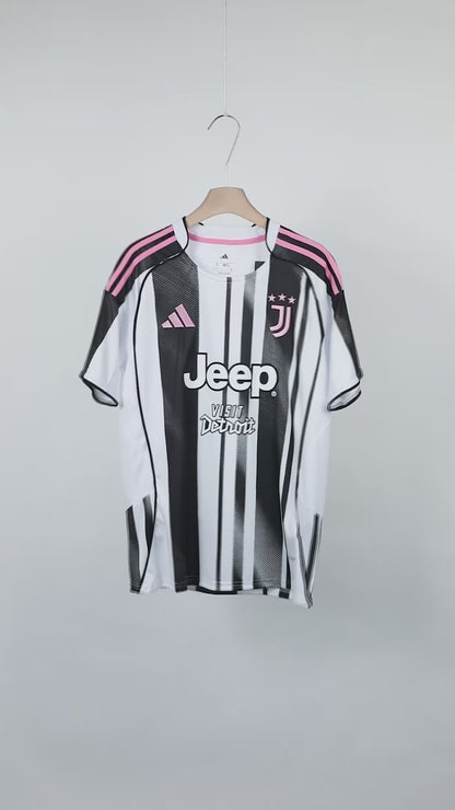 YILDIZ #10 Juventus Home Soccer Jersey 2025/26