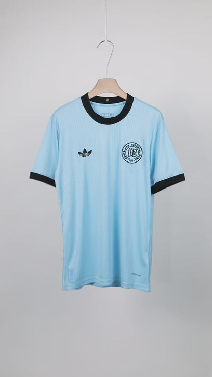 Germany Goalkeeper Soccer Jersey 2025 Blue -125th Anniversary