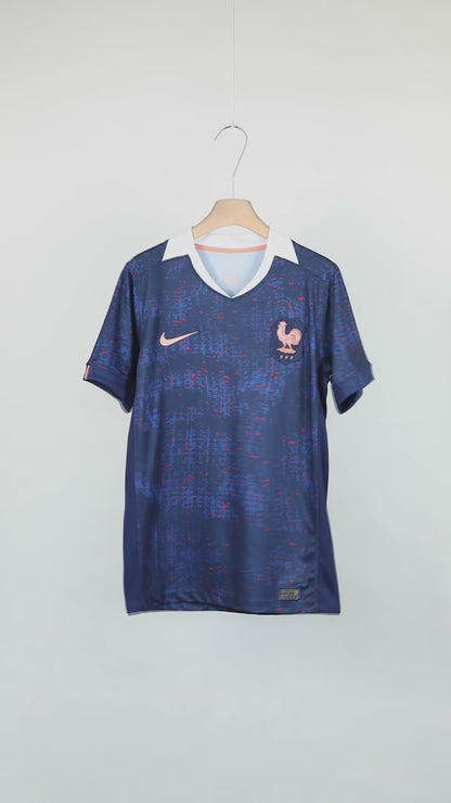 France Home Soccer Jersey 2025 - Women's Euro